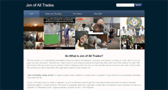 Desktop Screenshot of jonofalltrades.net